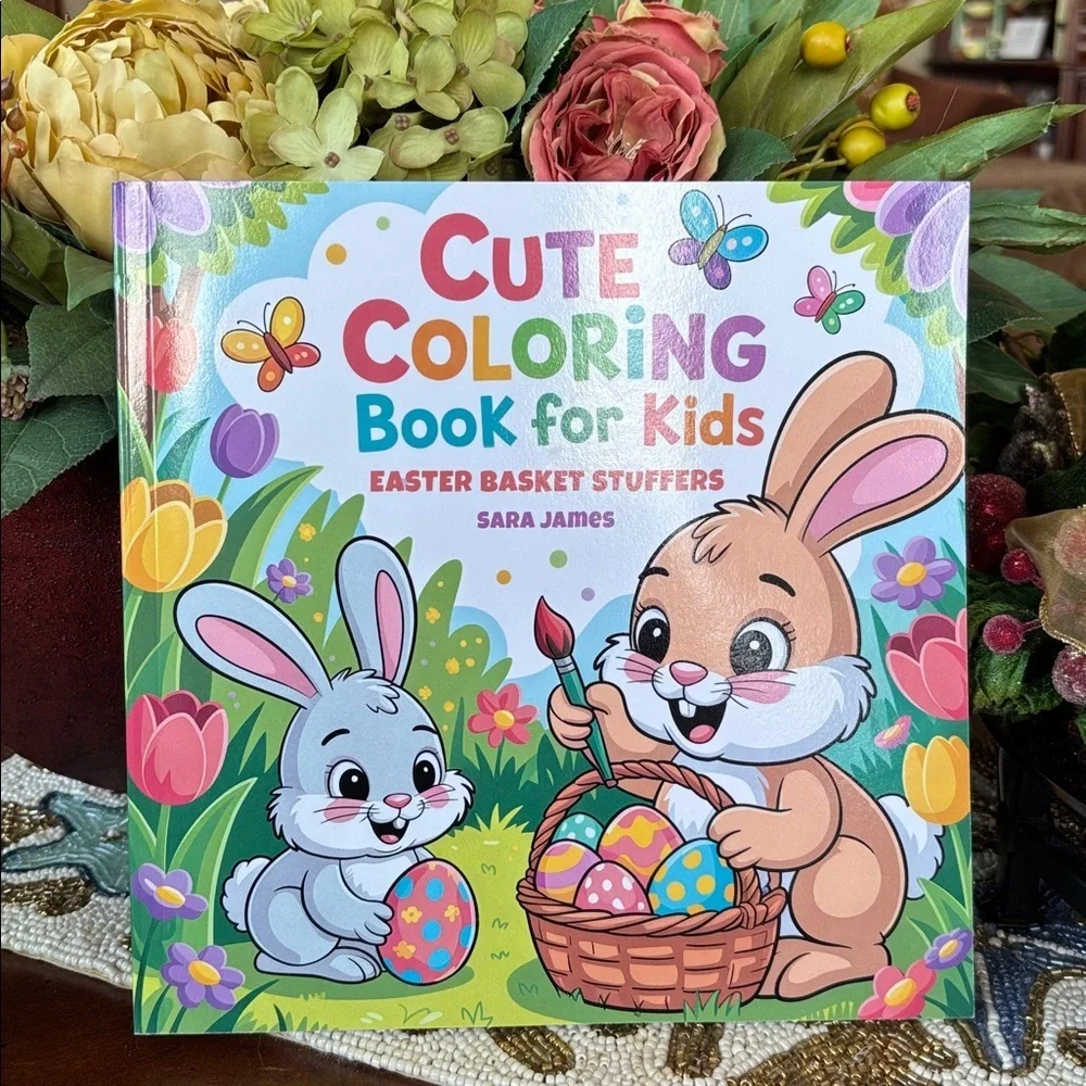 Brand New Girls Easter Basket Gift Set Peeps Slippers Chick Cup Coloring Book